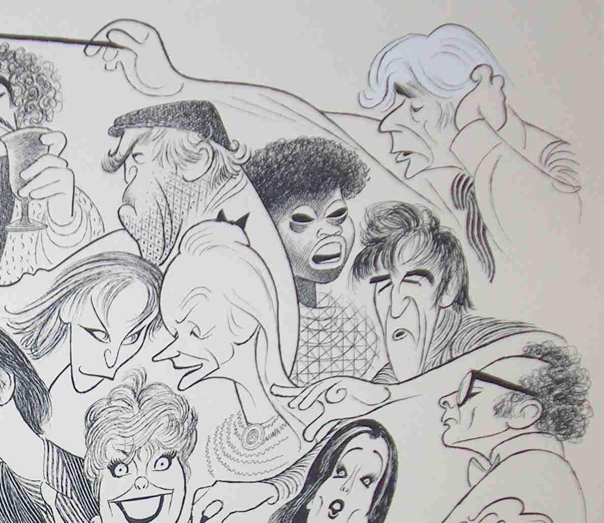 Al Hirschfeld Drawings